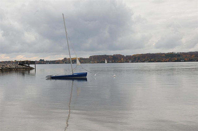 The bay behind the Saturday Market