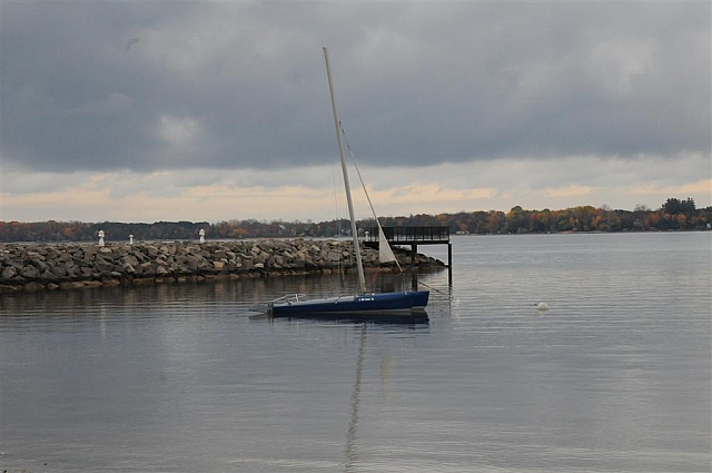 The bay behind the Saturday Market